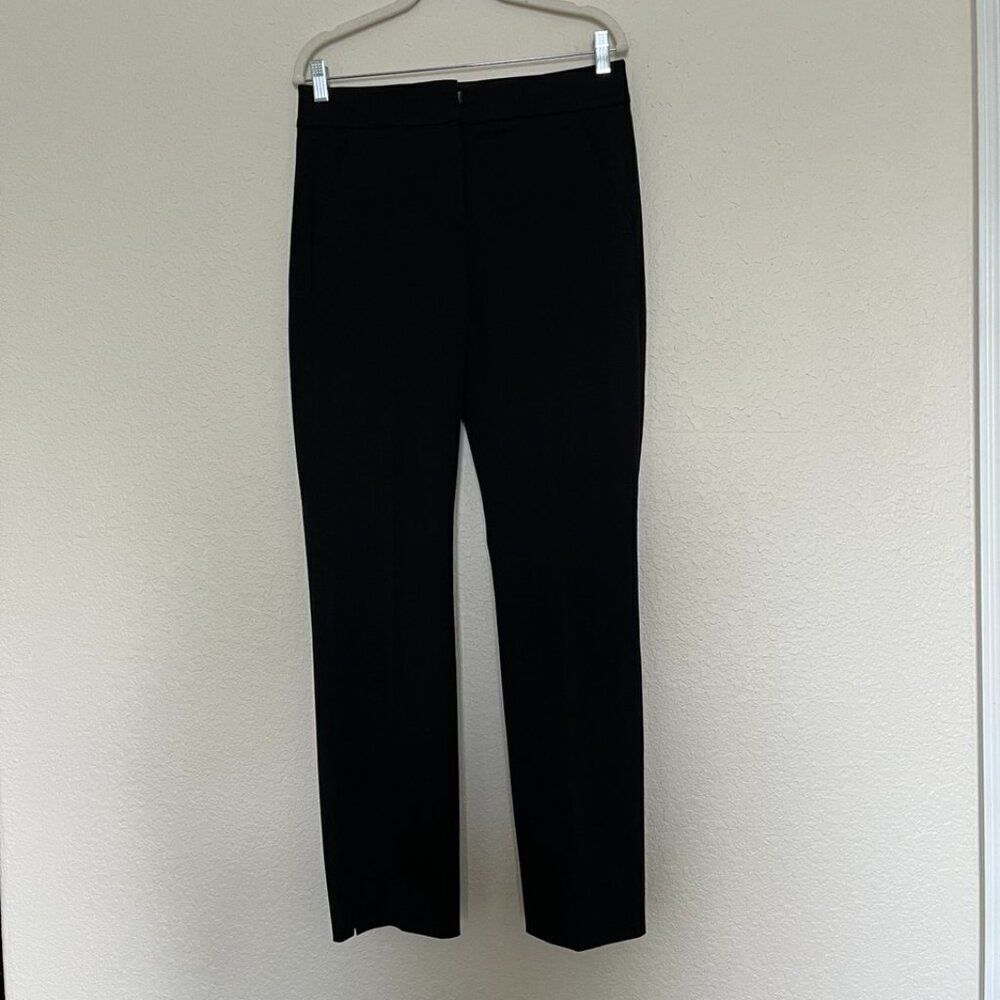 Classic women's trousers J.Crew with straight legs in black, size 4T,